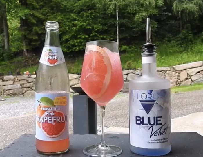 LoRe BlueGin x Grapefruit Limonade